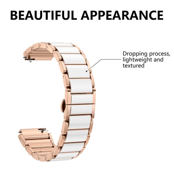Svettresistent bälte justerbart snabbfäste för Watch X2 mini Armband Silver