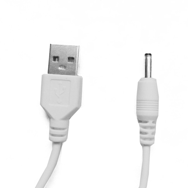 USB till DC3,5 mm power 50 cm/1,97''L Barrel Jack Laddningssladd Små apparater Power Snabbladdningskabel