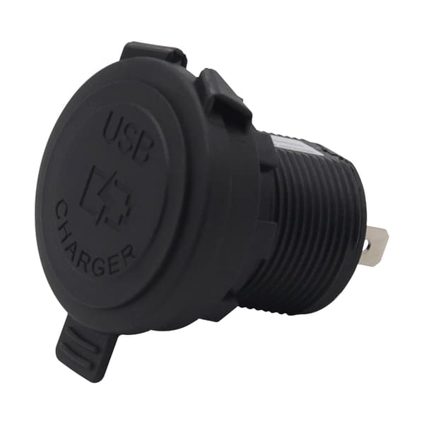USB A & Type-C Lataussovitin Vedenkestävä Lataussovitin Pistorasia 12-24V