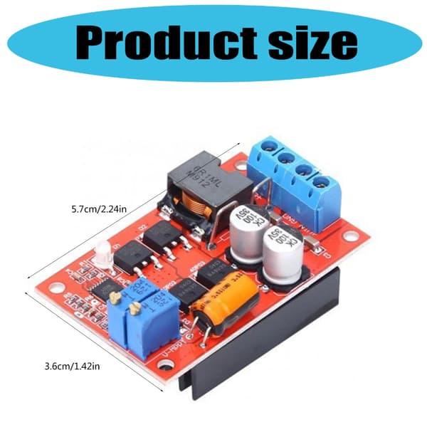 Solcelleladeregulator 5A Mest Justerbare Spenninger DC5-26V For Solcellepanel