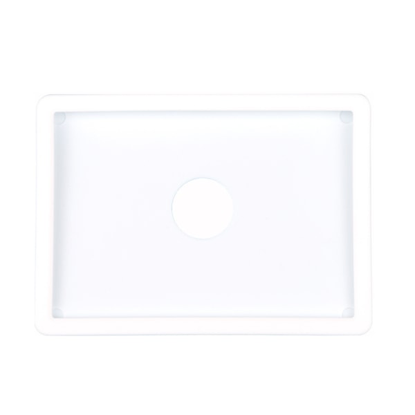 Mjukt silikonskydd för case Lämplig för Apple Magic Trackpad2 Tillbehör Snabbkoppling Stötsäker pekplatta för hon White