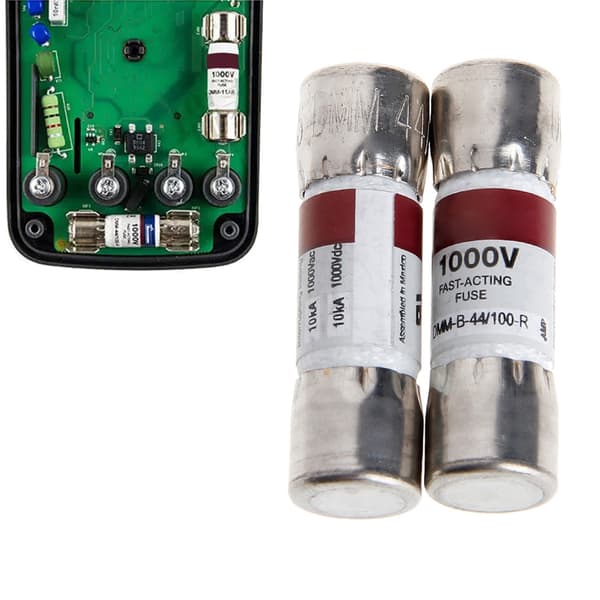 2 STK DMM-B-44/10044MA 1000VAC/til DC Buss sikring til multimeter (10x35MM)