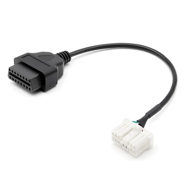 12-nastainen OBD2-liittimen tunnistuslinjan diagnostiikkatyökalun adapterikaapeli Model S -malliin