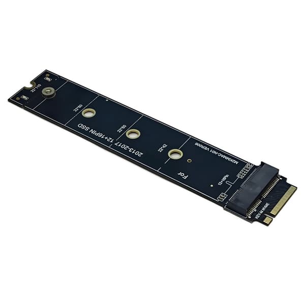 M.2 NVME M-Key SSD -muunnosadapterit SSD-päivityssarja vuosille 2013-2017