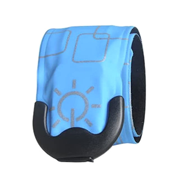 LED Självlysande Nattlöpningsarmband Belysning Slap Armband Uppladdningsbart Glow Band