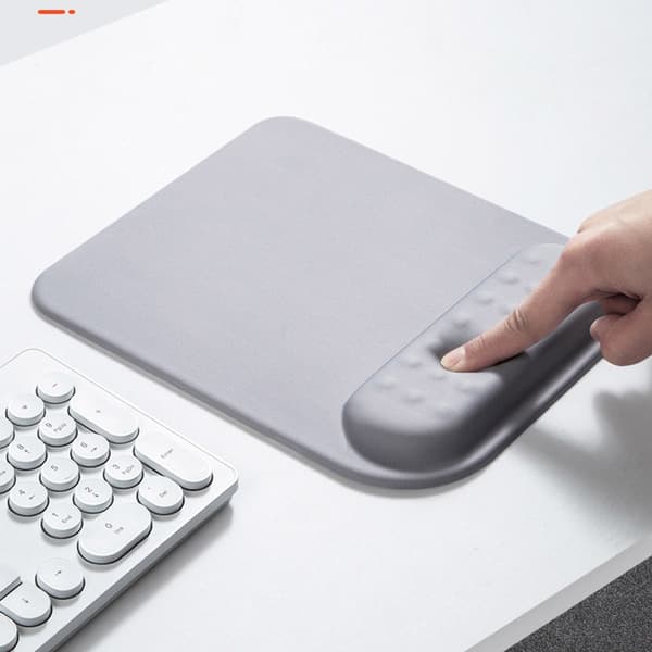 Tastatur Håndleddsstøttepute Myk Memory Foam Musematte Håndleddsstøttepute P Red