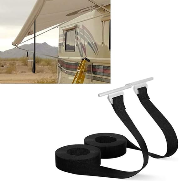 Sikre RVs Markise Bindestropper Forhindrer Hurtig Rulleskade Camping 9.8Ft
