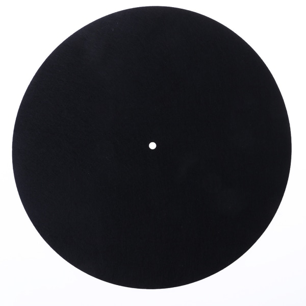 10\" Antistatisk Filt Pladetallerken Plademåtte Anti-Vibration Slipmåtte Audiofil Til LP Vinyl Pladespillere 3mm Tykkelse