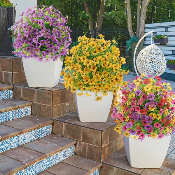 Langvarig kunstig eukalyptusgren for festdekorasjon og arrangementstyling Yellow