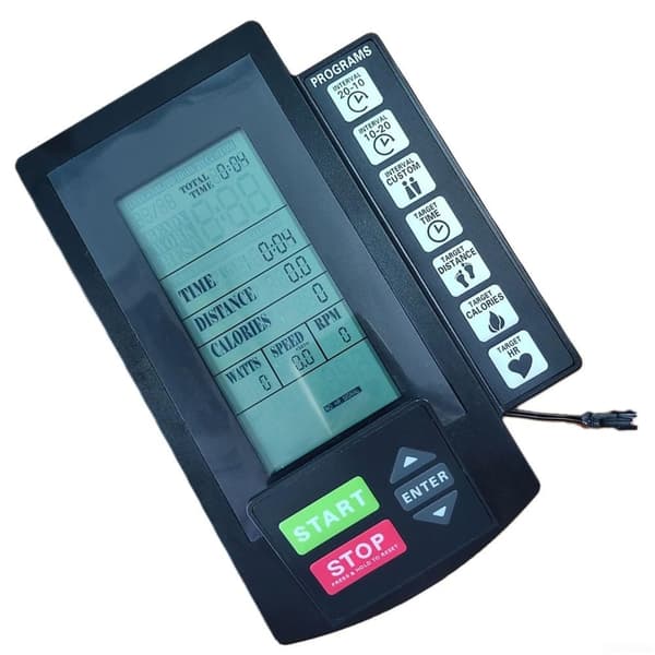 Multifunktionelt cykelanalyseinstrument fitnesscykelcomputerdisplay