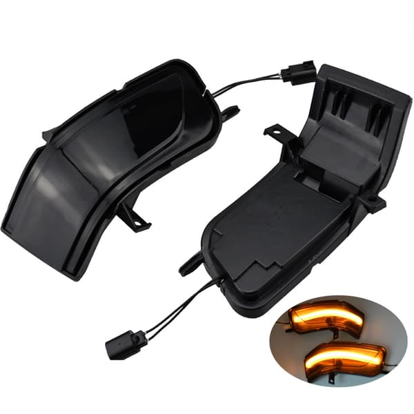 Til LED Bil Auto Sidespejl Amber Indikator Blinklys Lampe