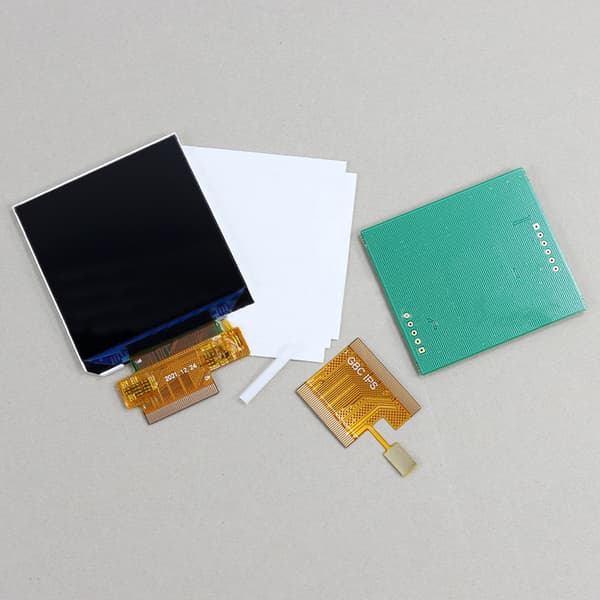 Erstatning 2,45\" IPS LCD-skærm til Gameboy Color V5.0 Spil og Konsoller