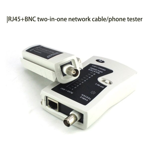 RJ45 RJ11 RJ12 CAT5 UTP LAN Nätverkskabel Tester Telefonlinjedetektor Fjärrtestverktyg Nätverk