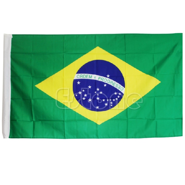 3x5 fot inomhus utomhusland för Banner National Flag Vimplar 3' X 5' USA Ca Brazil