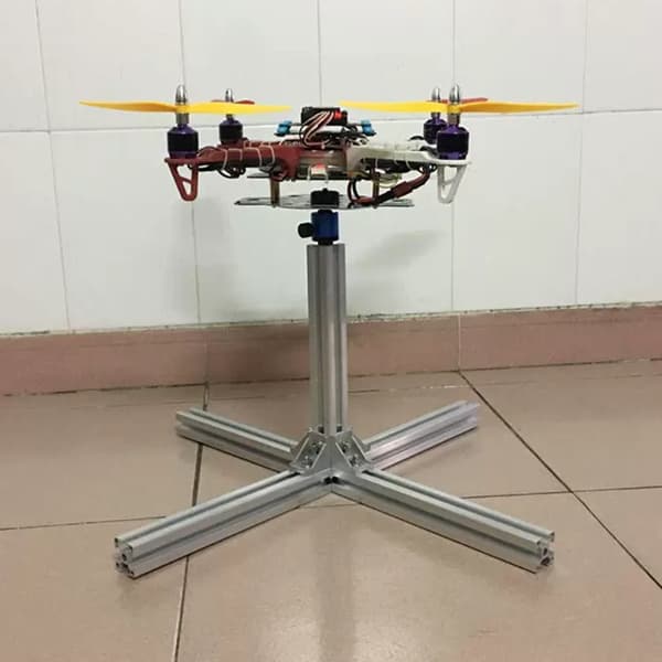 Quadcopter PID Tuning Stand Aluminiumkonstrueret Ramme til Cuadcopters