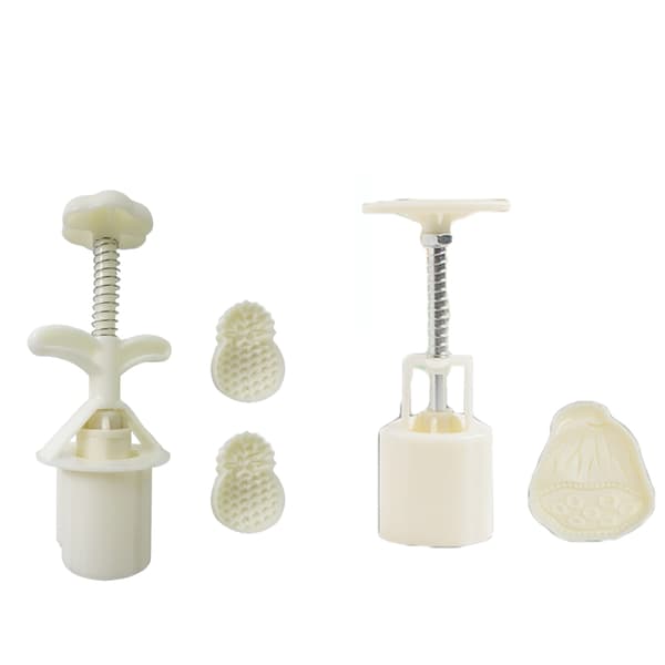 Plastik dessertforme Ananas/Blomsterform Dessertstempel Dessertforme 1