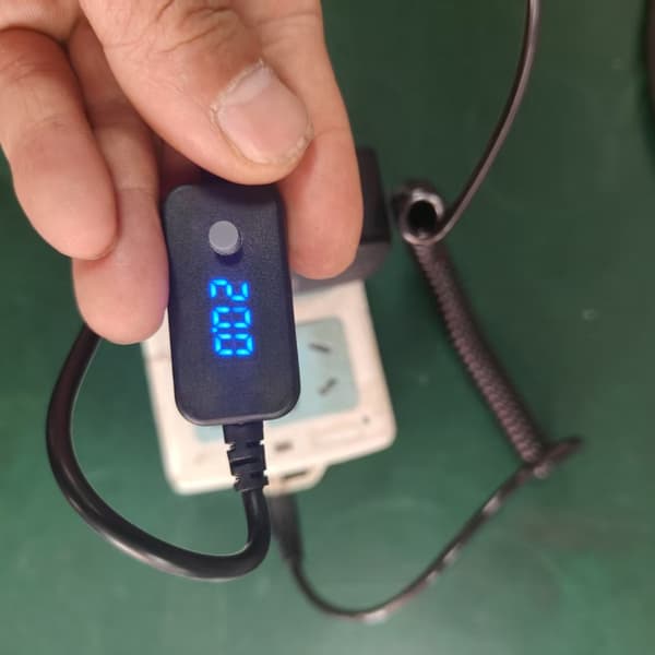 5V til 20V USB C til Biloplader Stik Kabel til DashCam og LED Lys