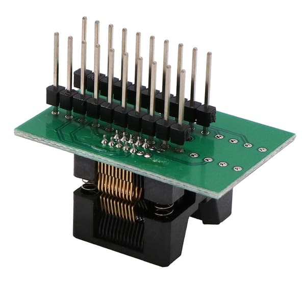 Kvalitets Test Burn In Socket til SOP20 TSSOP20 Chip 0.65mm Pitch 20Pin