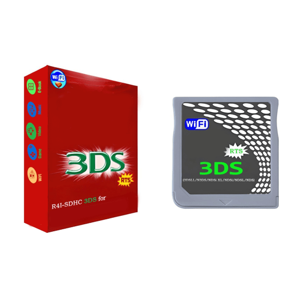 R4i-SDHC Spelkort Brännkort för NDSiLL Instants Introduktion Instants Gold Finger Box Allt i ett spelkort Red i