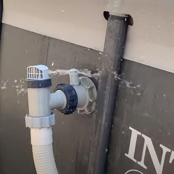 Luftjetventiler och lock för ovanjordspoolinlopp, simbassängtillbehör