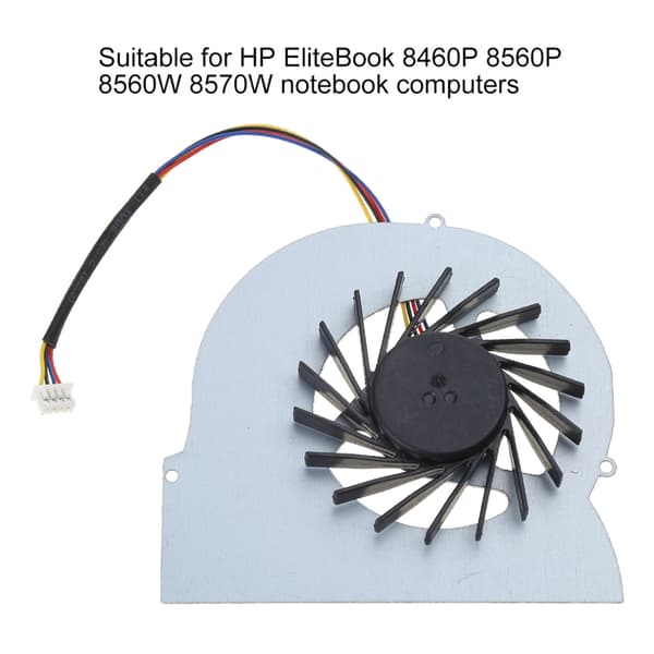 4-pin DC5V børsteløs blæser CPU-køler radiator til EliteBook 8560w 8570W bærbar computer