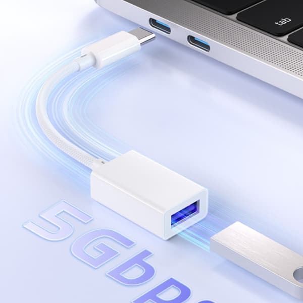 Vändbar Typ C USB-adapter för snabb data- och enhetsanslutning