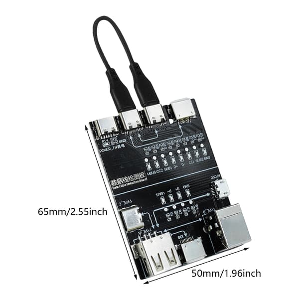 Ladekabeltester USB-kabeltester for rask diagnostikk til hverdagsbruk