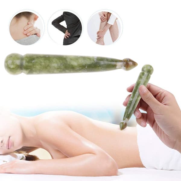 Akupressur Terapi Stav Gua Sha Skrabemassageværktøj Gave til Smertelindring