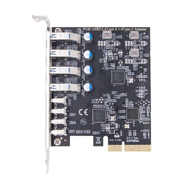 Desktop PC PCIe-kort USB3.2 Expansionskort för förbättrad dataöverföring