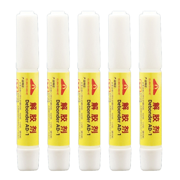5 stk. 502 Limfjerner 2g Stærk Effektiv UV Lim Dispergator Debonder Rengøring