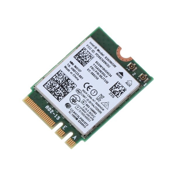 Dual Band 2,4+5GHZ för Intel 8260 AC 8260NGW Mini PCIE WLAN Wifi trådlöst kort Bluetooth-kompatibelt