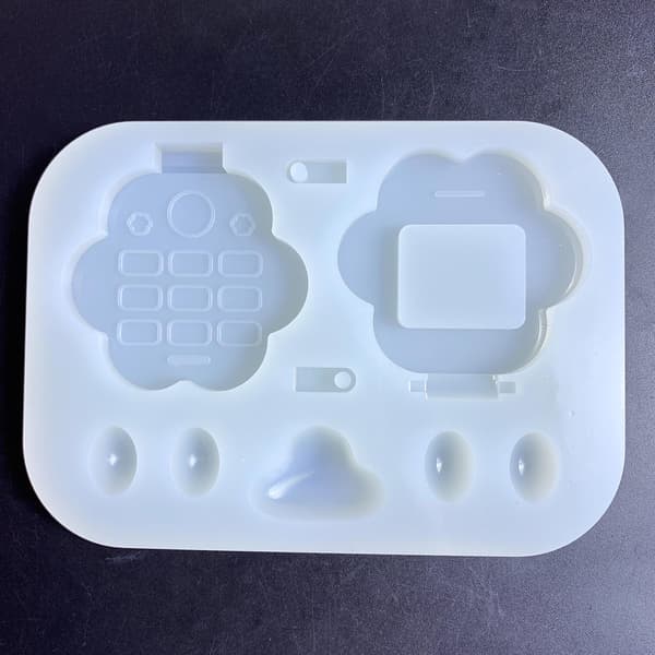 Resin Støbe Shaker Form, Epoxy Kviksand Silikoneforme, Resin Shaker Forme