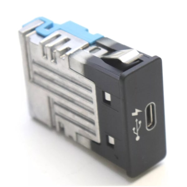 USB-port med snabbladdningsfunktion för F48 F54 F60 G01 G05 G06 G07 G12 Datasynkronisering