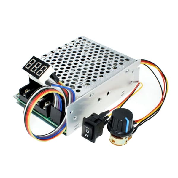 10-55V Input Børstet Motor Hastighedsregulator med Display Motorstyringskort