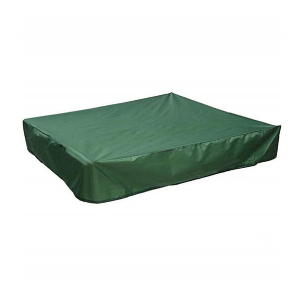 Oxford Cloth Square Sandlåda Cover Trädgård Swimming Pool Skydda täcker Green 200cm