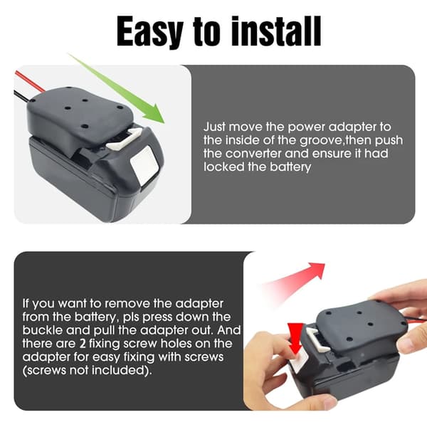 Auto Startkabel til Jumpstarter Nødstrømsstarter til 18V 20V Batteri For Milwaukee