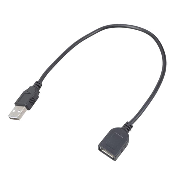 USB A Han Hun Forlængerledning 30cm til Opladning af Dataoverførselsenheder