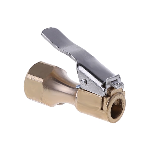 SUV-däck för ventilkontakt Clip-on Bil Auto Mässing 8mm Däck Hjul Luftchuck Inf