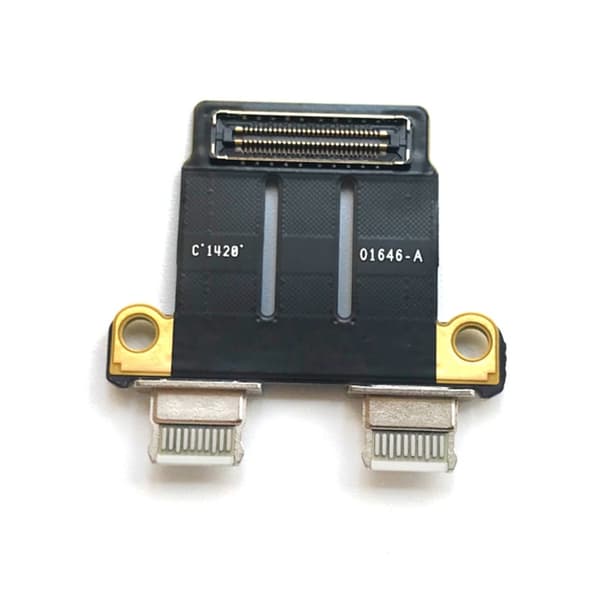 USB C-kontakt Strøm USB C-kort Ladeport Erstatning For A1706 A1707
