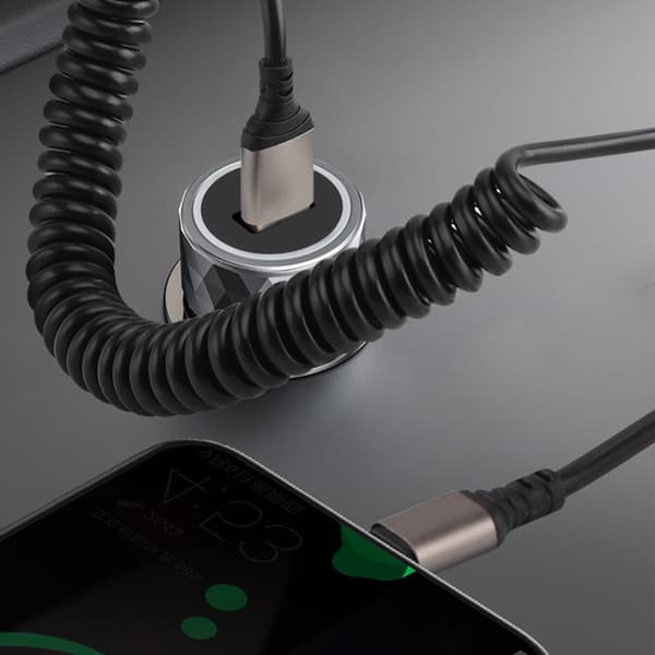 Skalerbart USB Type C-kabel understøtter 6A hurtigopladningsdatatransmissionsledning