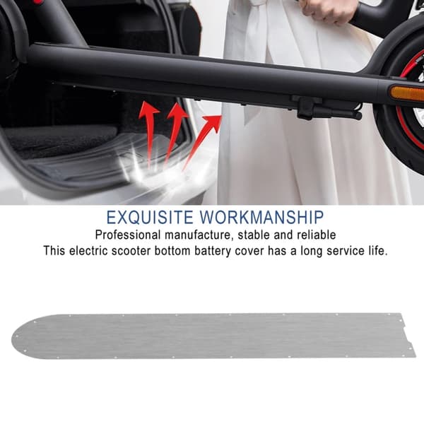 Batteri Bottenkåpa Slitstark Chassi Elscooter Tillbehör