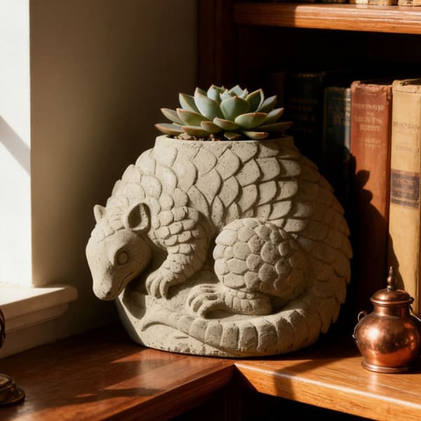 Silikone Pangolin Form til Håndlavede Plantepotter Smykkeskåle Håndværk