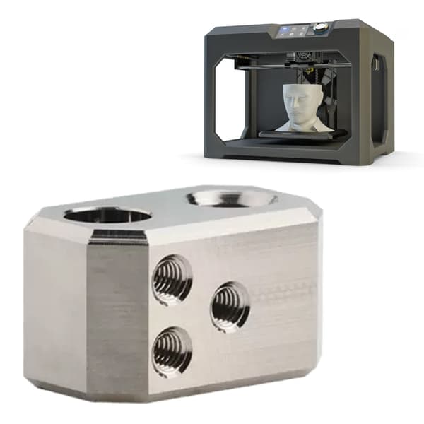 3D Printer Varmeblok til i3 MK4 Modelbygning og Prototyping