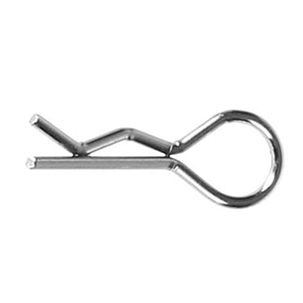 12 stk. karrosseriklips i rustfrit stål til HSP Redcat HPI RC 1/10 model