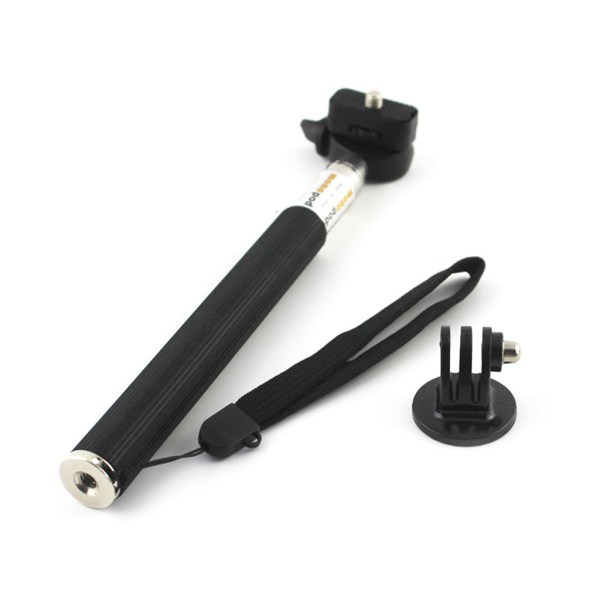 Selfie Pole Stick Monopod-hållare Utdragbar handhållen för GoPro Hero 3 4 SJ4000