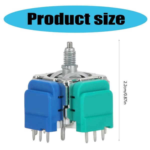 Stabile TMR Hall Joystick opgraderinger Magnetisk modstand til konsoller Serie