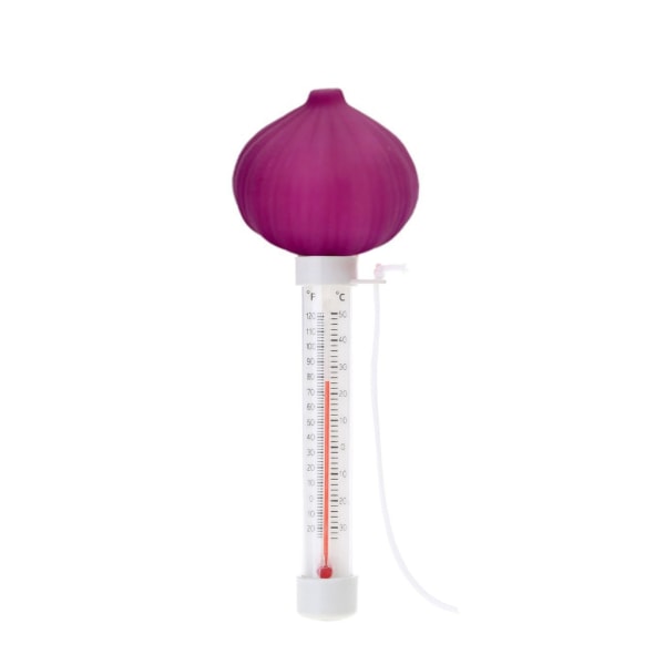 Simbassängtermometer tecknat djur för nyfödda Digital display Badkar Pool flytande termometer tecknad design Red flamingo - Red flamingo