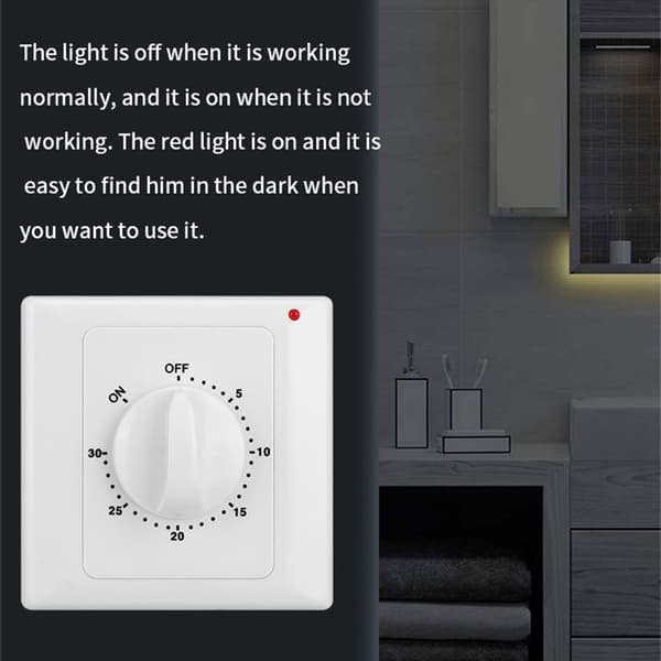 Tidsomkopplare Sockets Nedräkningstimer Digital Timer Kontrollbrytare Socket Cover Automatisk avstängning Mekanisk tidsbrytare 6