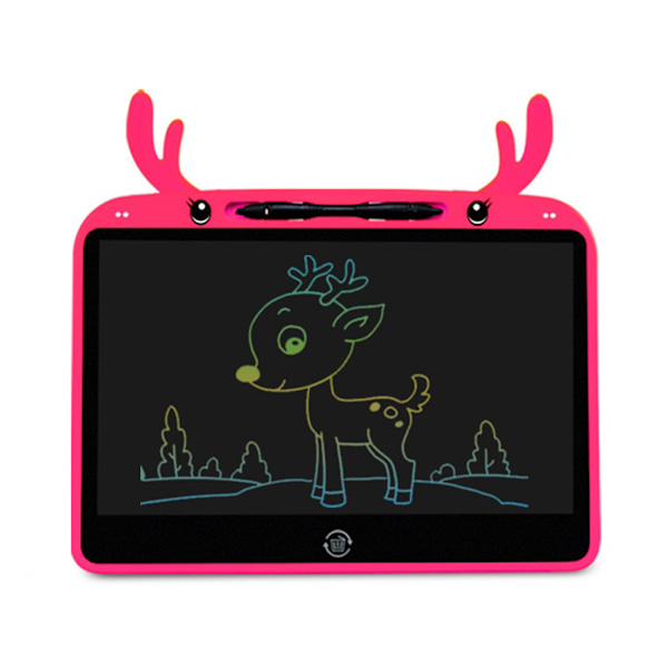 Tegnetablet 13,5 tommer LCD Skrivetavle Elektronisk Håndskrift Pad Grafik Skitse Tavle Børne Gave Jule Elg