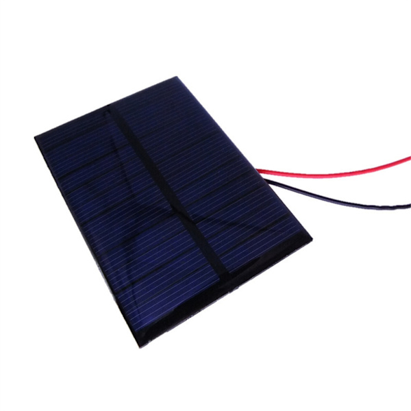 Solcellepanel 6V Polysilisiummodul Lett å bære for DIY og pedagogisk bruk